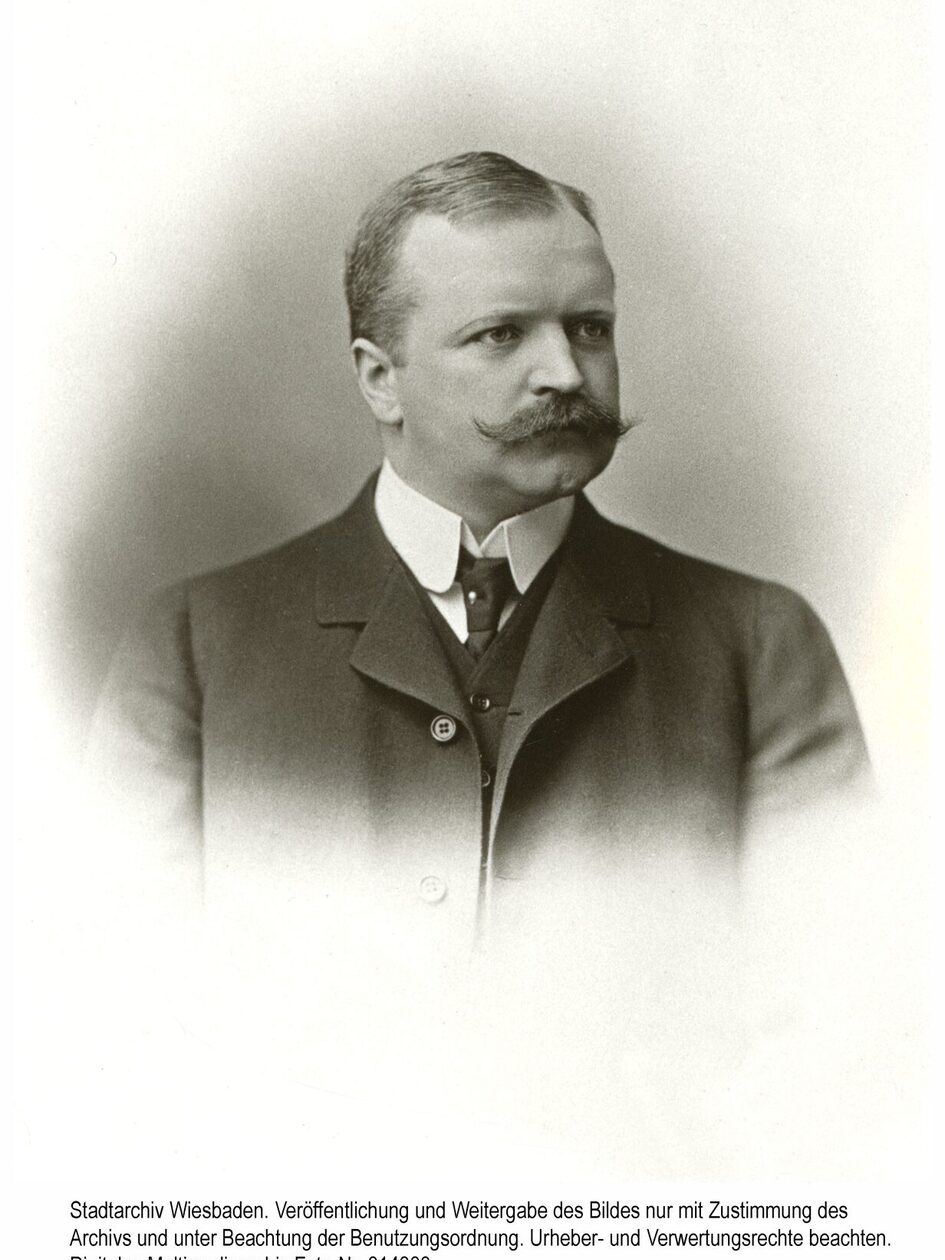 Wilhelm Jakob Ferdinand Kalle, um 1900