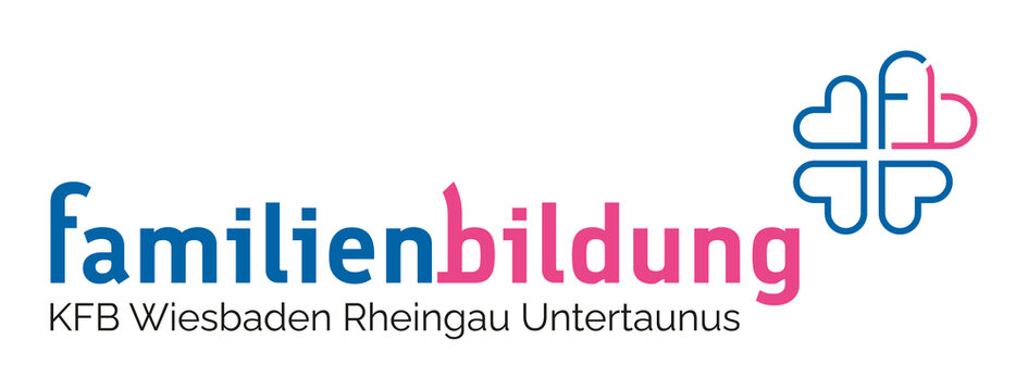 Schriftzug und Logo der KFB Wiesbaden Rheingau Untertaunus