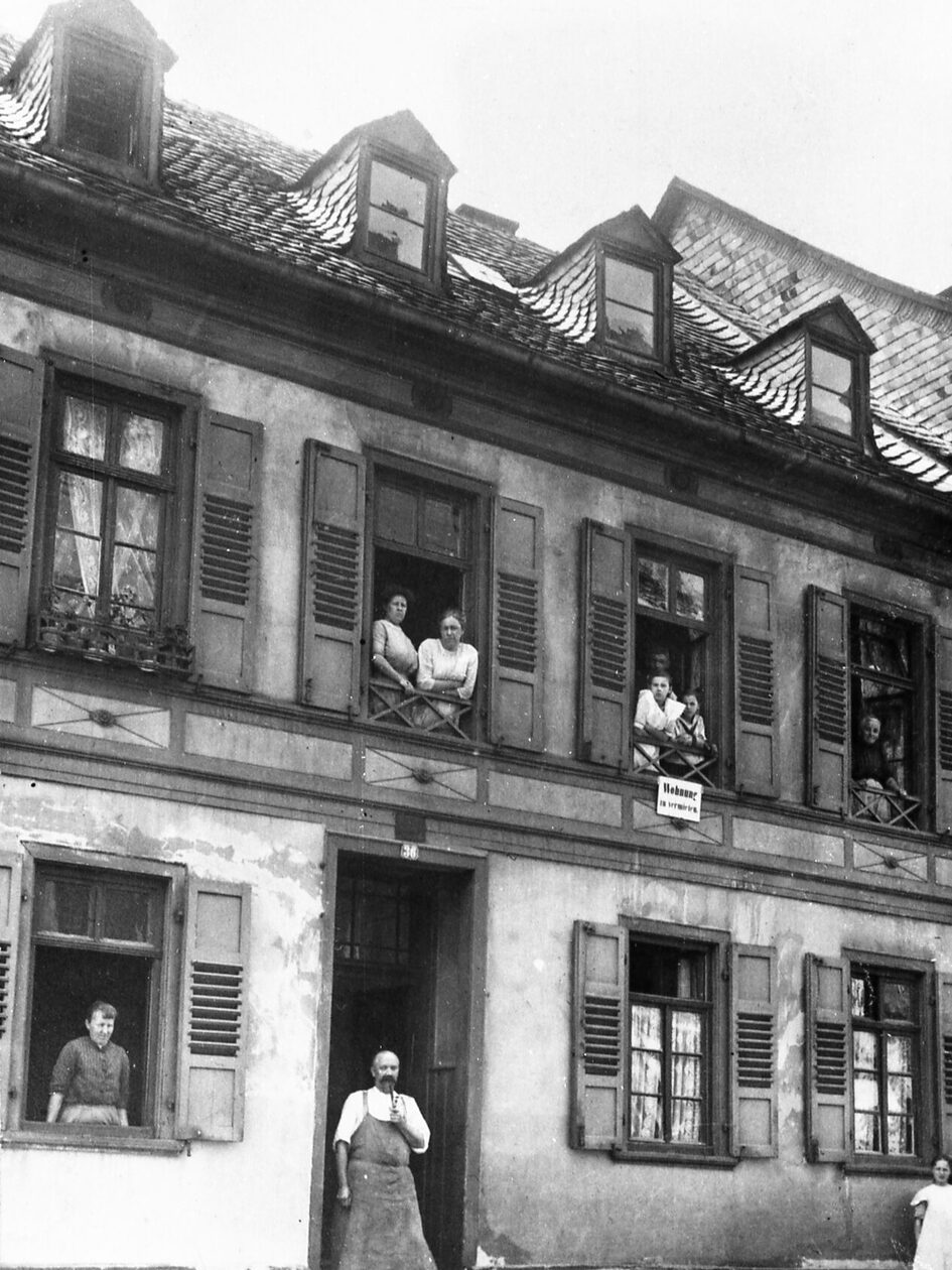 Bergkirchen mahallesindeki işçi evi, 1900 civarı