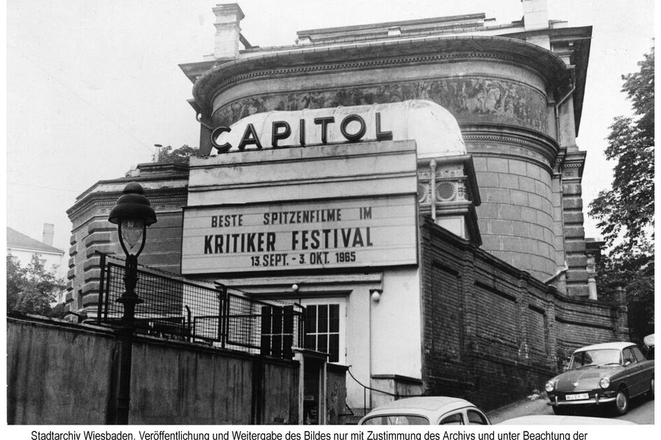 Kino "Capitol" przy Taunusstraße, 1965 r.