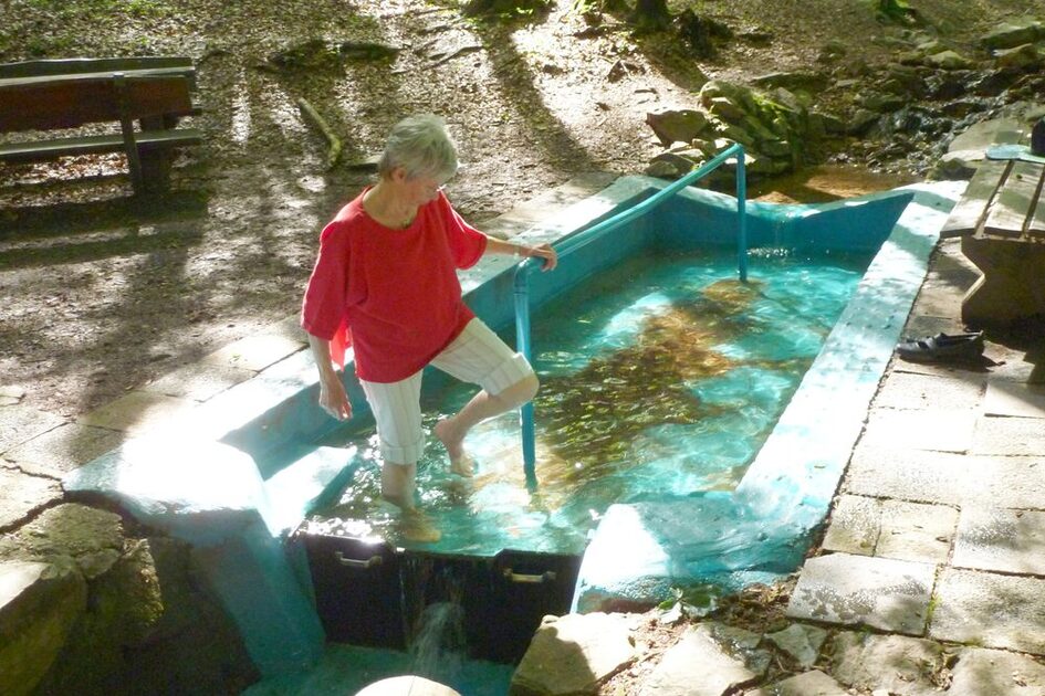 Wassertretanlage, Nähe Chausseehaus, 2012