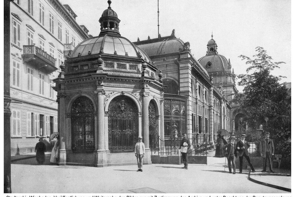 Fontanna do gotowania z poidłem, ok. 1912 r.