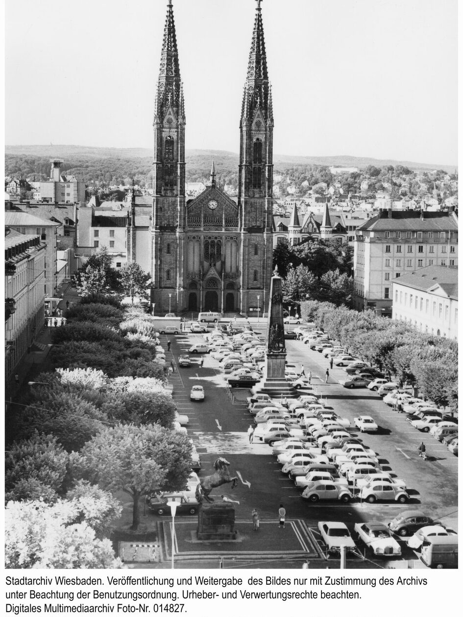 Luisenplatz, ca. 1965