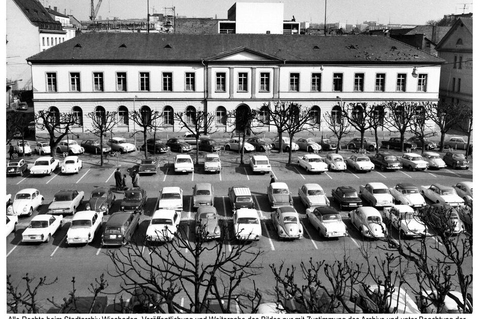 Alte Münze am Luisenplatz, ca. 1965