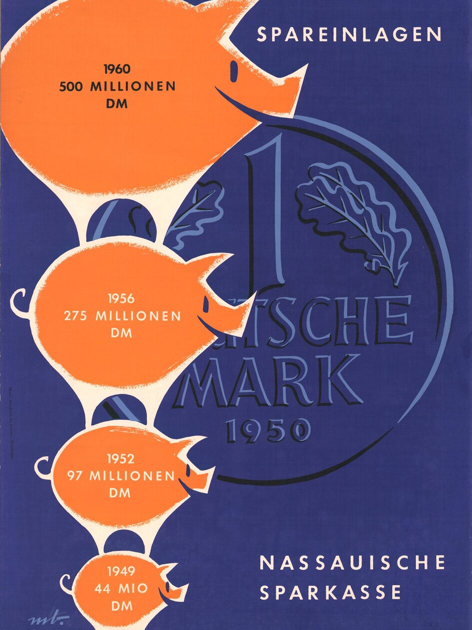 Plakat der NASPA, nach 1960