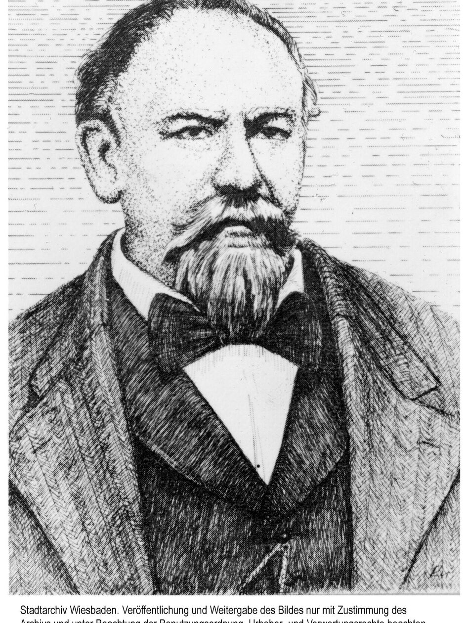 Карл Шаппер, близько 1860 року