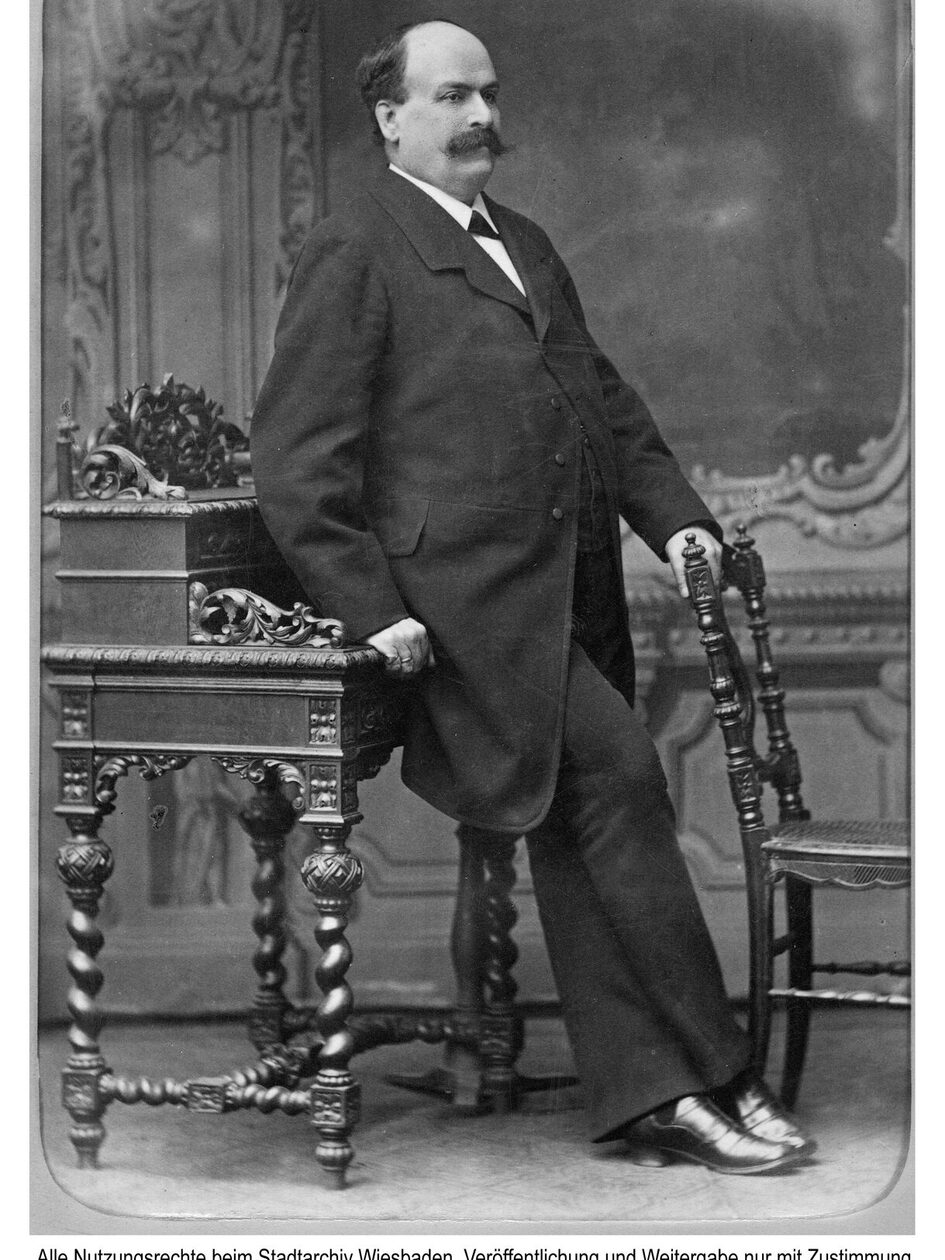 Christian Schlichter, um 1870