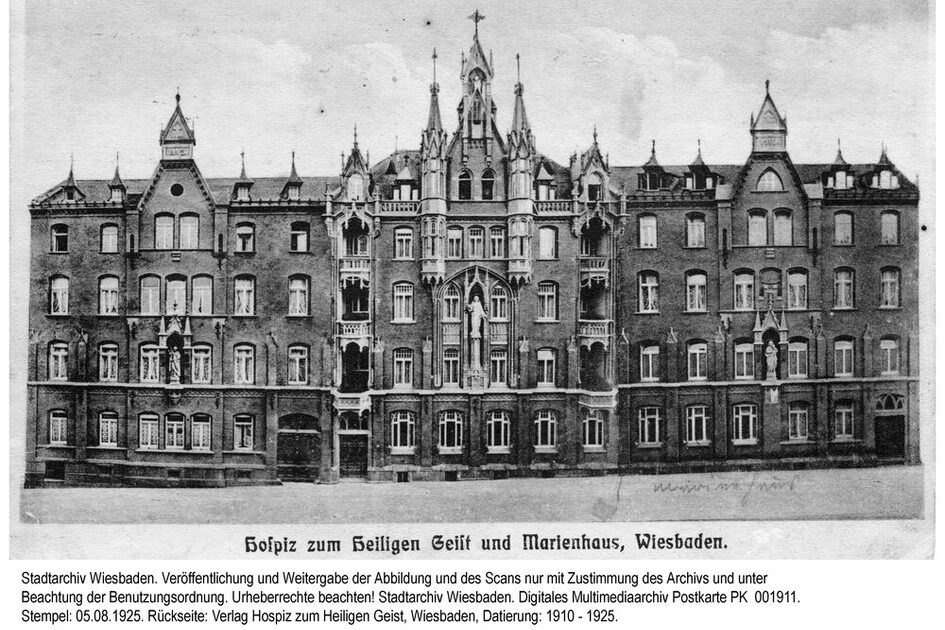 Hospiz zum Heiligen Geist und Marienhaus, ca. 1920