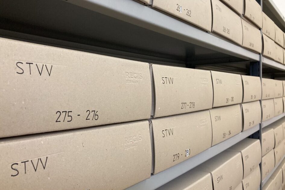 Aufbewahrung von Archivalien im Stadtarchiv Wiesbaden