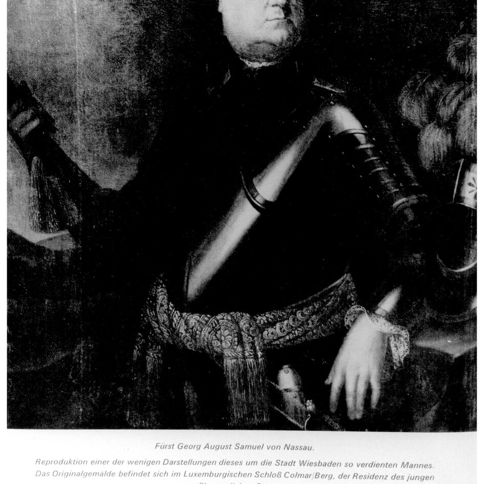 Georg August Samuel Fürst zu Nassau-Idstein, um 1700