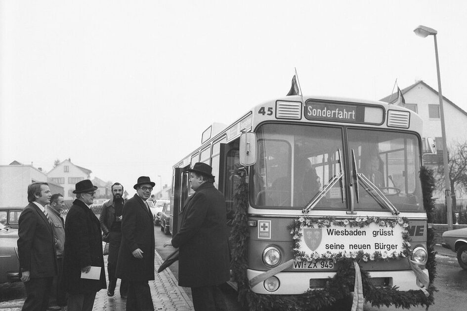 Eingemeindungsfeier Auringen, 1977