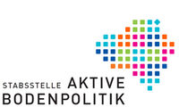 Buntes Logo Stabsstelle Aktive Bodenpolitik