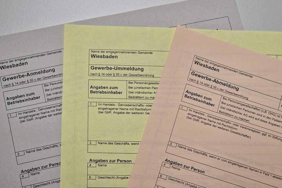 İşletme kayıt formları