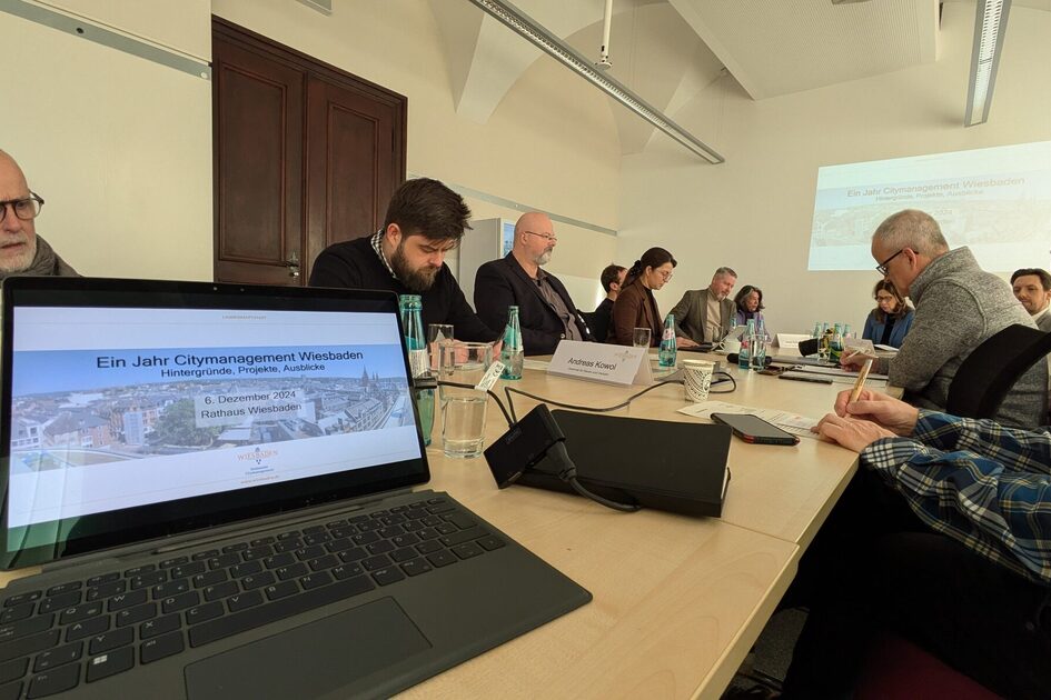 Pressekonferenz "Ein Jahr Citymanagement"