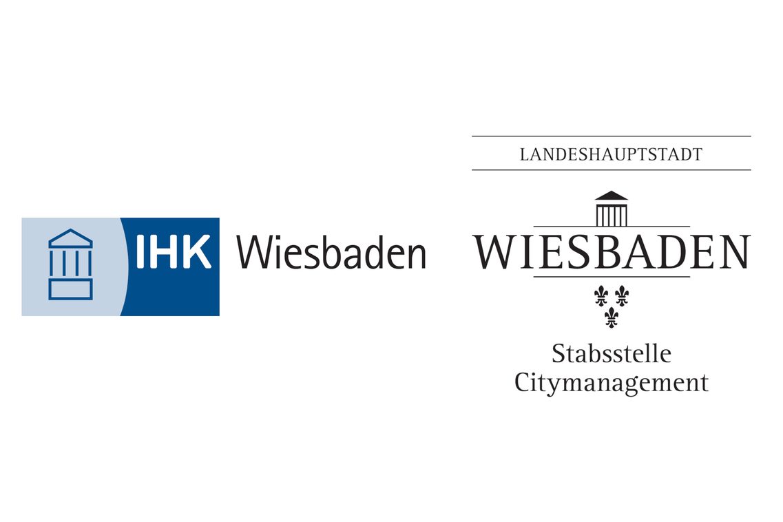 The Wiesbaden Chamber of Industry and Commerce (IHK) and Citymanagement Wiesbaden are supporting the "heimat shoppen" initiative in downtown Wiesbaden