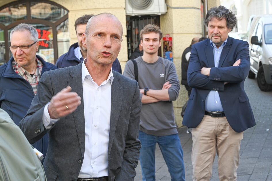 Gestaltete Stromkästen verschönern Wiesbadener Innenstadt