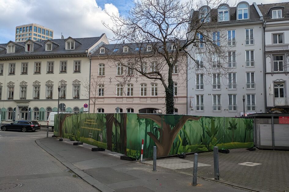 Umbaumaßnahmen in der Spiegelgasse