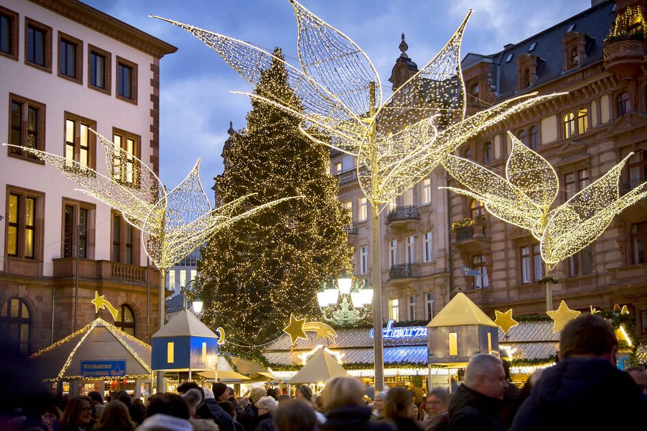 Sternschnuppenmarkt in Wiesbaden