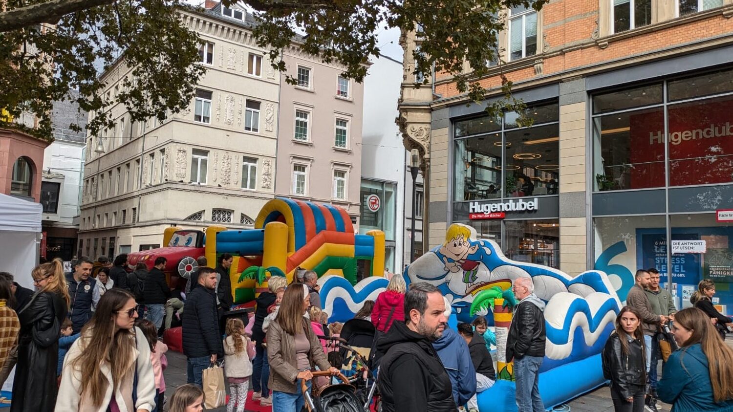 Kindertage auf dem Mauritiusplatz.