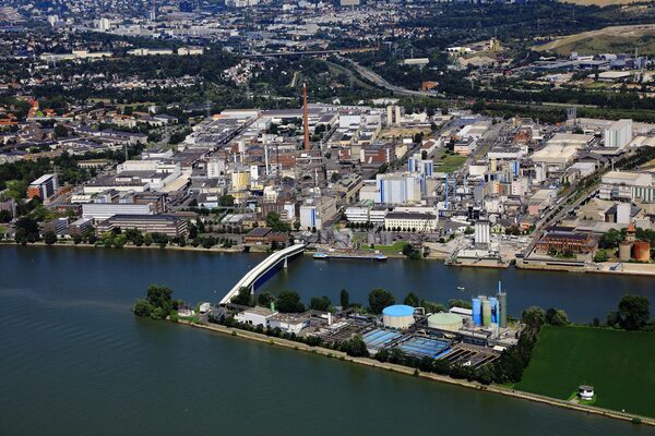 Luftbild Industriepark Wiesbaden