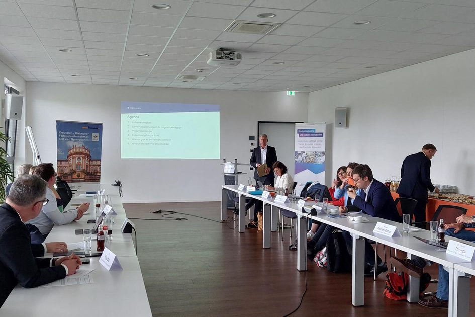 Sitzung des Industriebeirats mit Stadtrat Kowol