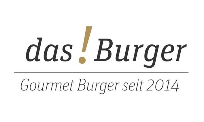 Logo das!Burger Gourmet Burger seit 2014