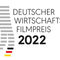 Plakat Deutscher Wirtschaftsfilmpreis 2022 - Schwarze und graue Schrift