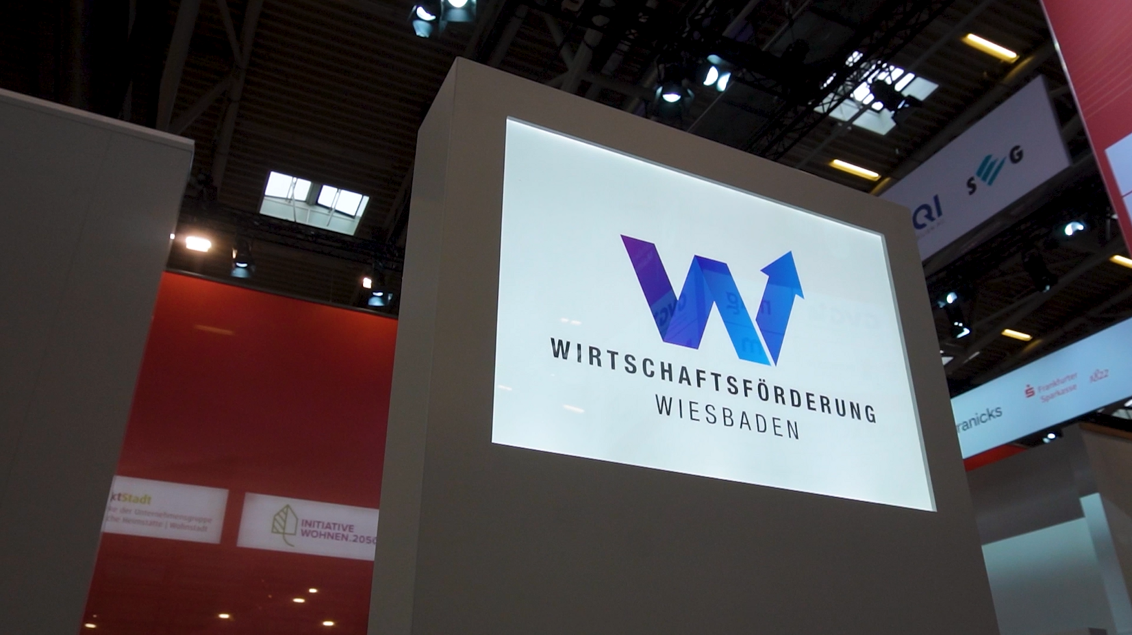 Video des Gemeinschaftstandes der Landeshauptstadt Wiesbaden auf der EXPO REAL 2025
