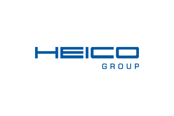 HEICO Holding GmbH Logo, blaue Schrift