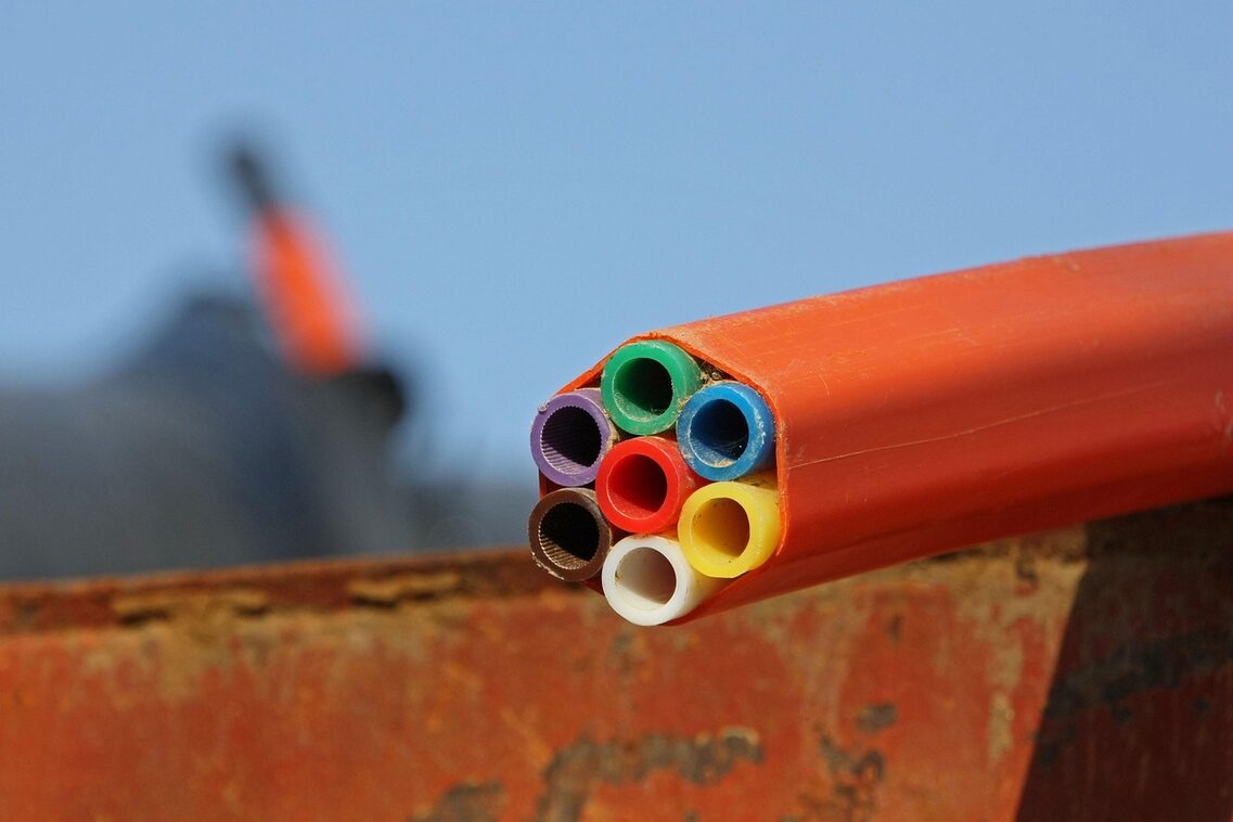 Glasfaser Kabelkanal